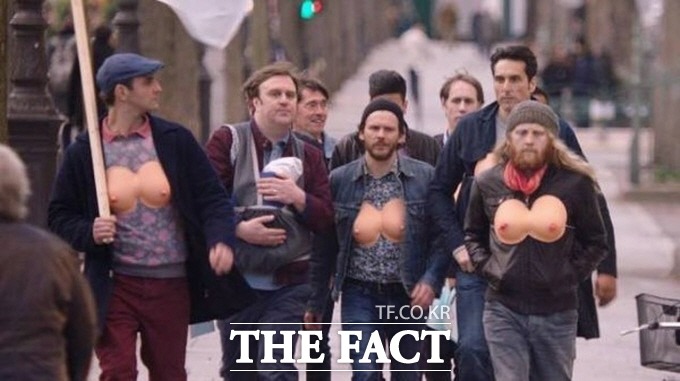 배이상현 교사가 성평등 교육 교재로 활용하다 성 범죄 교사로 내몰린 억압받는 다수(엘레오노르 포리아트 감독의 프랑스 단편영화)의 한 장면. 사진은 억압받는 다수 스틸 컷. / 시민모임 제공