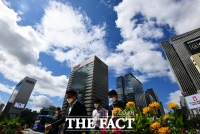 [TF포토] '반가운 파란 하늘'