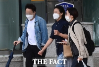 [TF포토] 태풍 영향으로 선선해진 날씨