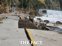  정세균 총리 이철우지사 울릉도 태풍 피해 현장 방문