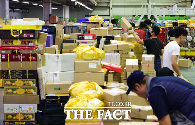 14일 전국민주노동조합총연맹 전북지역본부가 택배·운송 노동자의 과로사 대책을 즉각 마련하라는 성명을 발표했다. /더팩트 DB