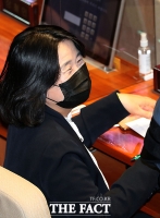 [TF포토] 환하게 웃는 윤미향