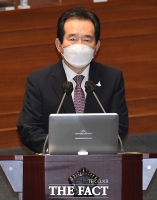 [TF포토] 답변하는 정세균 총리