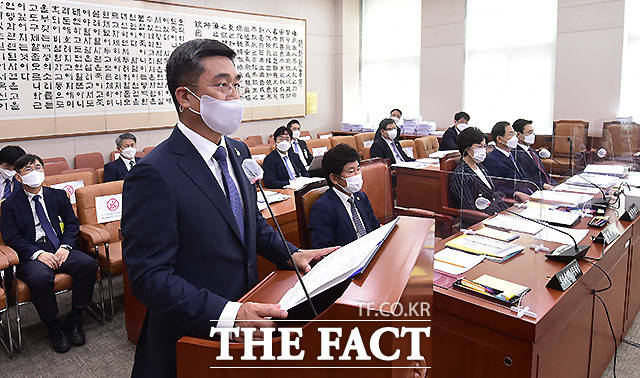 인사말하는 서욱 장관