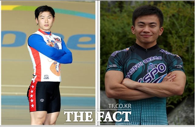 도로 사이클 선수 출신인 조호성(왼쪽)과 정종진은 끊임없는 체질개선과 피나는 노력을 통해 경륜 최강자의 자리를 차지했다./기금조성총괄본부 제공