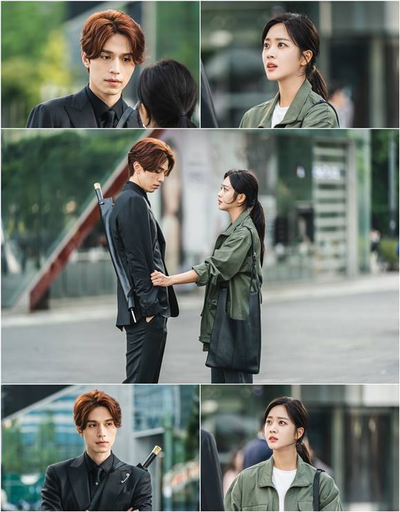 이동욱과 조보아가 구미호뎐에서 첫 만남 장면이 공개됐다. /tvN 구미호뎐 제공