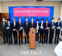  경남도의회, '의장 불신임안' 거듭된 파행 이어 '의사당 폭력' 논란