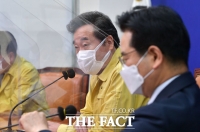 [TF사진관] 보수 단체 '집회 강행' 간담회 갖는 이낙연-김창룡