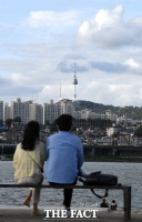 [TF포토] 사랑이 깊어가는 가을 하늘