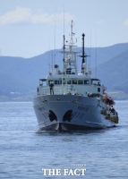  '슬픔'안고 목포 서해어업관리단으로 복귀한 ‘무궁화10호’