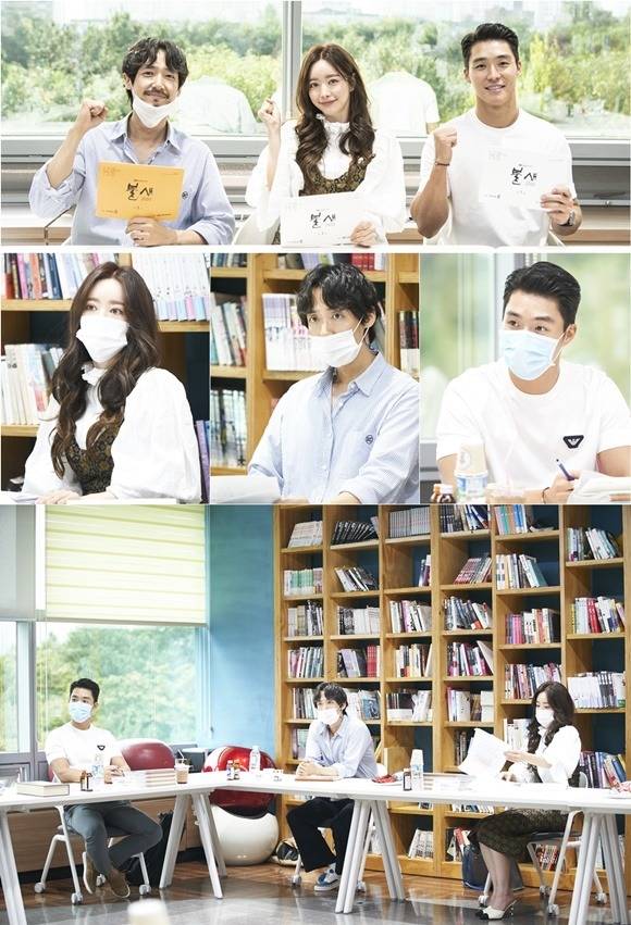 불새가 10월 26일 첫 방송된다. 제작진은 배우들이 한 자리에 모인 대본 리딩 현장을 공개했다. /SBS 제공