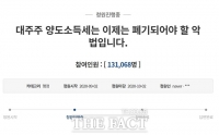  '3억 대주주 양도세 불합리하다'…폐지 청원 13만 돌파