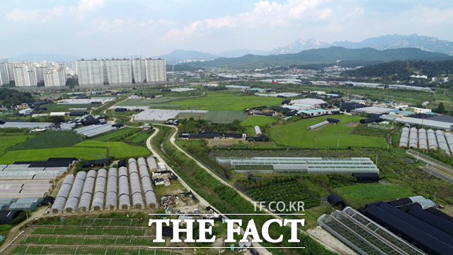 최근 5년간 LH의 상업용지 매각수익은 총 2조343억 원 규모다. 사진은 경기도 고양시 덕양구 고양창릉공공주택지구 일대. /임세준 기자