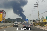  광주 곤지암 합성수지 공장 화재 초진 완료…인명 피해 없어