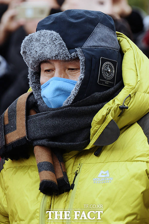 전광훈 목사 측은 황교안 전 대표와 관련된 발언이 당시 황 전 대표의 단식을 격려하기 위한 차원이라고 주장했다. /이선화 기자