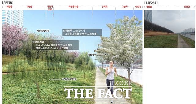 서울 관악산과 북한산 일대에 산 속 맑은 공기를 도심으로 보내주는 바람길 숲이 생긴다. /서울시 제공