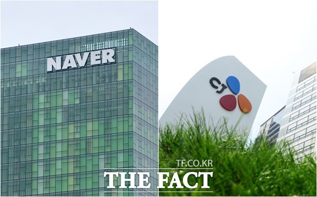 네이버와 CJ그룹이 쇼핑, 콘텐츠, 물류 등의 분야에서 사업 협력에 나설 전망이다. /더팩트 DB