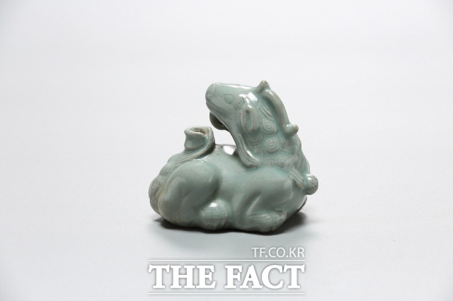 청자기린모양연적./영암도기박물관 제공