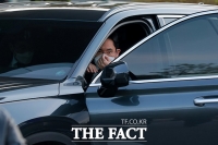 [TF포토] 고 이건희 회장 빈소 도착한 이재용 부회장