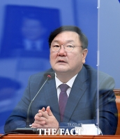  김태년 '국민의힘 농성 뜬금없어…'억지 특검' 주장'