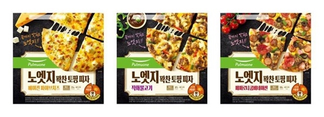 풀무원이 냉동피자 생산량을 50% 확대하며 시장 1위에 도전한다고 밝혔지만 1위 오뚜기와 시장 점유율 격차는 두 배 이상으로 벌어졌다. /풀무원 제공