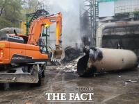  동두천 쓰레기 처리장서 불…소방관 3명 중경상