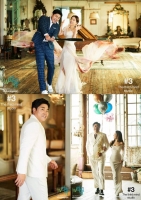  양준혁·박현선, 웨딩화보 공개…12월 26일 결혼