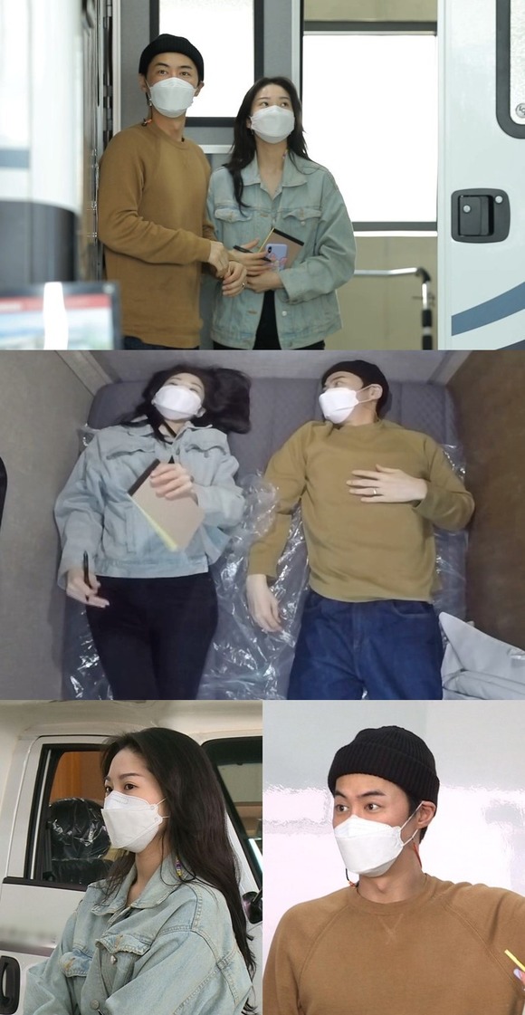 전진 류이서 부부가 모두가 놀랄 만한 특별한 코스의 신혼여행을 떠난다. /SBS 제공