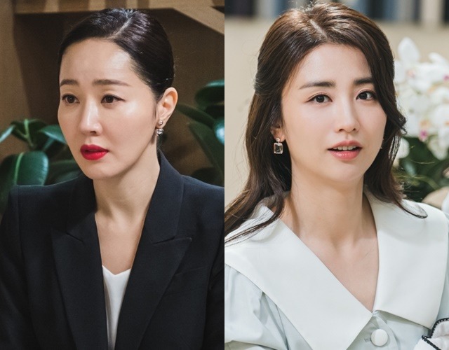 엄지원(왼쪽) 박하선 주연의 드라마 산후조리원이 2일 첫 방송된다. 엄지원은 모두 배꼽 잡을 준비를 하셔야 할 것이라고, 박하선은 누구나 공감하고 편하게 볼 수 있는 드라마라고 작품을 향한 자신감을 보였다. /tvN 제공