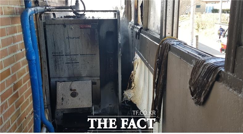 전북 지역에서 최근 3년간(2017~2019) 화목보일러 관련 화재가 모두 104건이 발생했다. /전북소방본부 제공