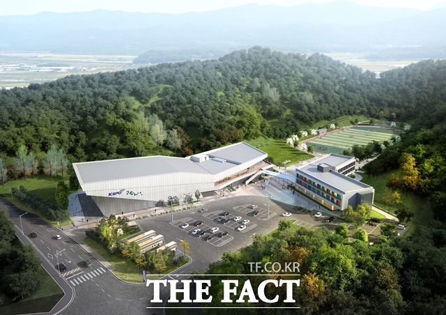 경남 진주시 내동면 삼계리에 들어설 국민체육진흥공단(KSPO) 스포츠가치센터 조감도. /진주시 제공