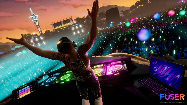 퓨저는 엔씨웨스트가 배급하고 미국 음악리듬 게임 전문 개발사인 하모닉스가 개발한 상호작용 음악 게임이다. /엔씨소프트 제공