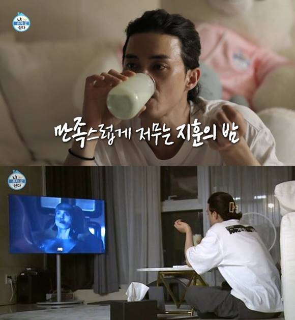 배우 김지훈은 저작권 논란에 사과했다. /MBC 나 혼자 산다 캡처