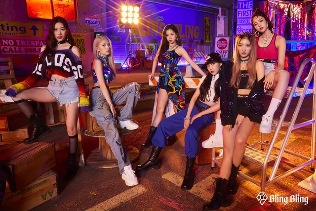 보컬 명가 메이저나인이 야심차게 준비한 걸그룹 블링블링이 17일 싱글 G.G.B를 발표하고 데뷔한다. /메이저나인 제공