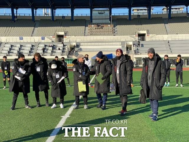 한국학생선수교육원이 주최한 2019 미국 대학교 축구 선수 선발전./ KSAAC 제공
