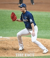 [TF포토] NC 김영규 '아 안타네...'