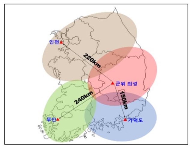 홍준표 의원의 4대 관문공항 구상. /홍준표 의원실 제공