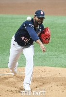 [TF포토] 두산 알칸타라, '내일을 향해!'