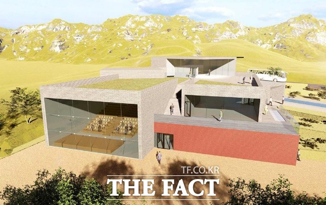 경남 산청에 들어설 새마을금고역사관 조감도. /산청군 제공