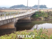  고창군, 집중호우로 주저앉은 교량 복구 '본격화'