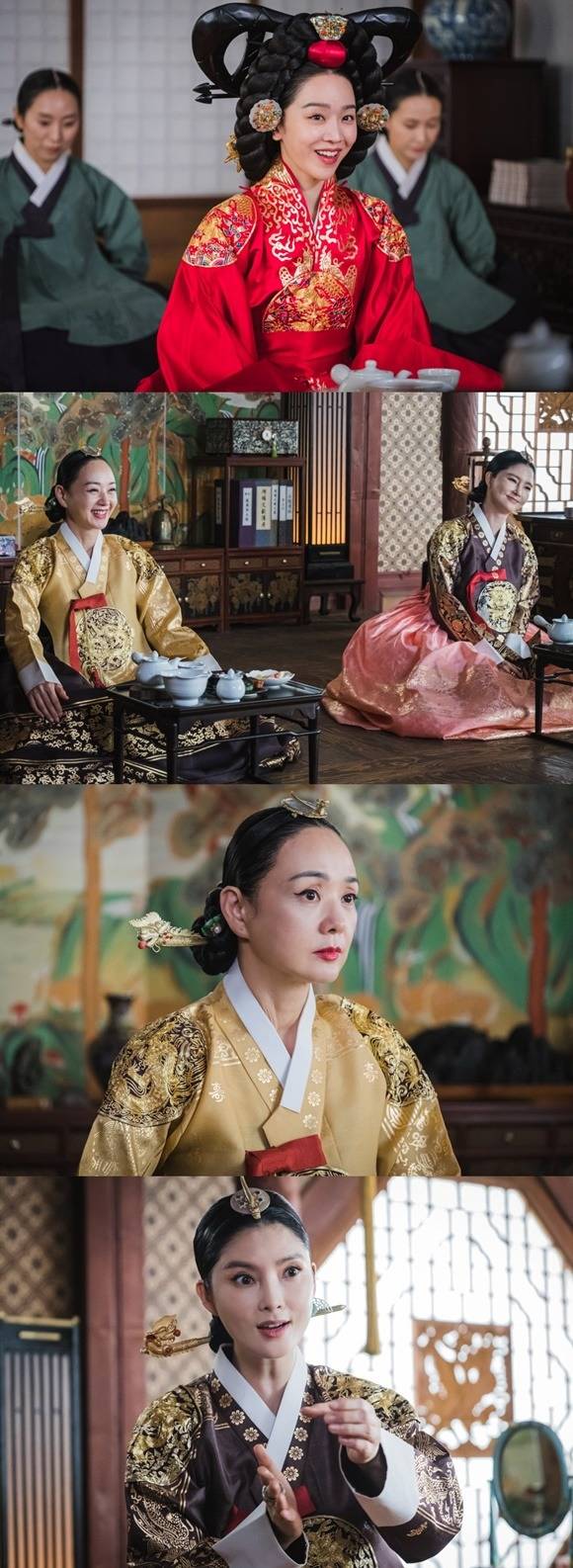 철인왕후가 궁중에서의 시월드 이야기를 펼친다. 제작진은 권력을 쥔 왕가 여인들의 신경전이 코믹과 스릴을 넘나들 예정이라며 자신감을 내비쳤다. /tvN 제공