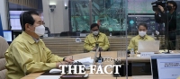 [TF포토] 중대본 회의 주재하는 정세균 총리
