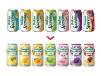  롯데칠성음료, '트로피카나 스파클링' 11년 만에 디자인 리뉴얼