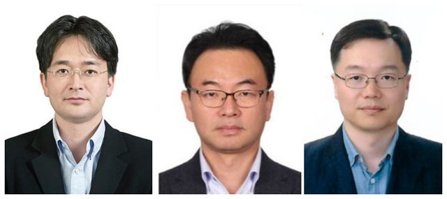 삼성물산은 9일 2021년 정기 임원인사를 실시했다. 사진은 (왼쪽부터) 강병일, 김재호, 송규종 삼성물산 건설부문 부사장. /삼성물산 제공