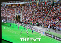  [TF현장] 삼성 마이크로 LED TV로 보니 '토트넘 경기 볼 맛 나네'