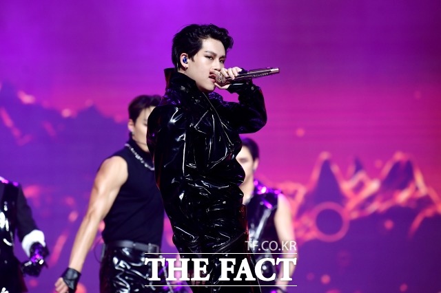 12일 더팩트가 주최하고 팬앤스타(FAN N STAR)가 주관하는 2020 더팩트 뮤직 어워즈(THE FACT MUSIC AWARDS, TMA)에서 그룹 몬스타엑스의 멤버 주헌은 한정 무대 PSYCHE(싸이키)를 팬들에게 선물했다. /이선화 기자