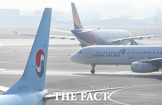 아시아나항공의 무상감자가 임시 주주총회를 통해 확정됐다. /이동률 기자