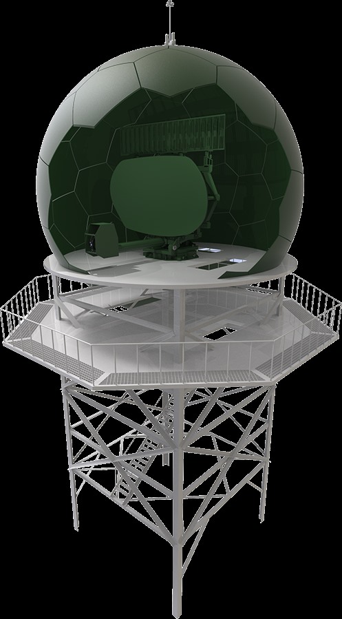 2020년 국방연구개발 장려금 은상을 수상한 해상감시레이더-II. /LIG넥스원 제공