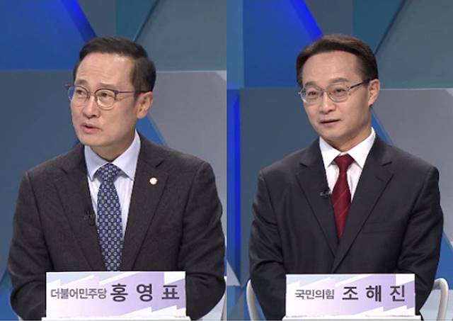 더불어민주당 홍영표 의원과 국민의 힘 조해진 의원(왼쪽부터)이 쿨까당에 출연한다. /tvN 제공