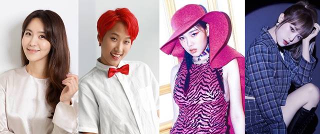 박지윤 재재 비비 최예나(왼쪽부터)가 여고추리반 고정 출연을 확정지었다. /제이스 컴퍼니, SBS, 필굿뮤직, 위에화엔터테인먼트 제공